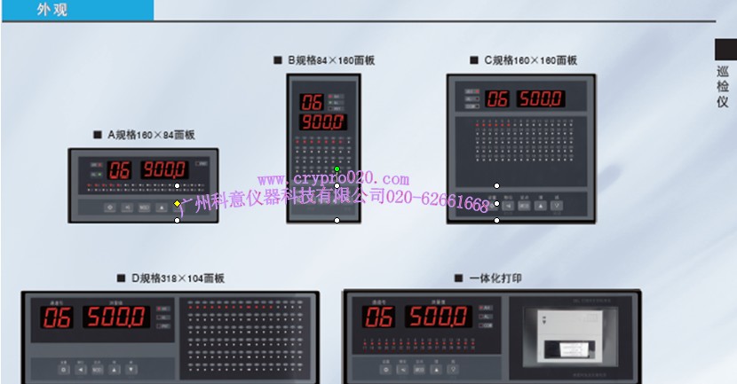 XSL8-RT8A8V0溫度巡檢儀儀表