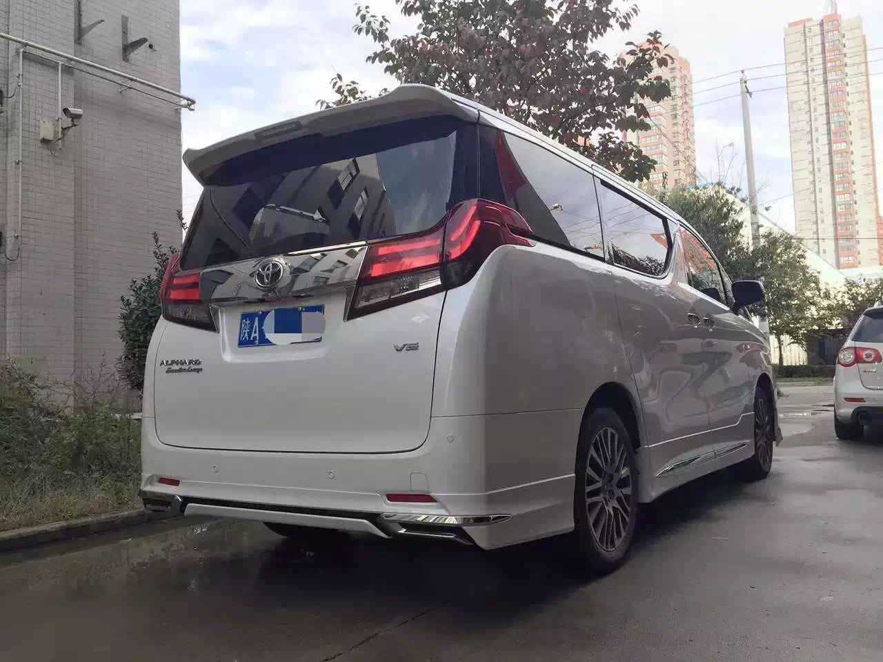 新款豐田埃爾法改蒙娜麗莎小包圍空力套件