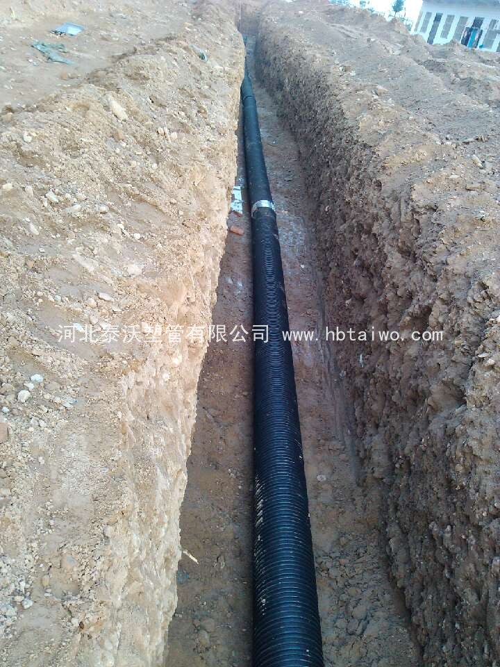 低價現貨供應HDPE塑鋼纏繞排水管報價 價格 河北河南 規格