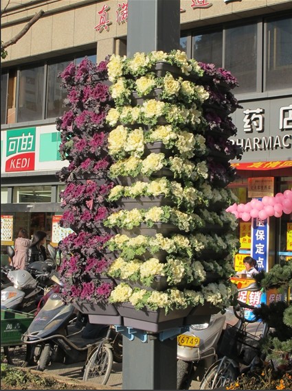 燈桿花盆直銷處生產-鑫源燈桿花盆