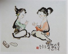 成都字画装裱培训学校 成都少儿素描画培训学校 【月山字画】