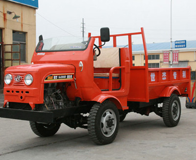 世杰牌四驅礦山車后雙排輪礦山車