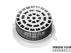 成都有品質的天花燈廠家推薦 昌平鰭片式天花燈24w