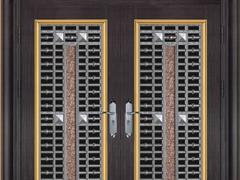 許昌{yl}的WJH-9122（精品七類花）,認準禹州金盛不銹鋼門業——不銹鋼雙開門經銷商