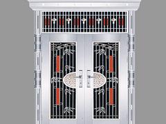 不锈钢门经销商_畅销JS-8039（五类花）禹州金盛不锈钢门业供应