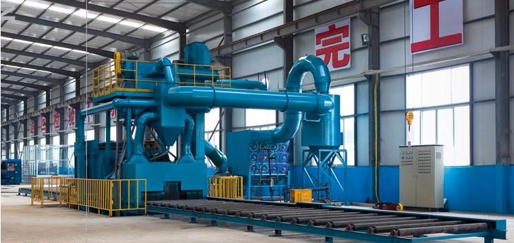 雄文機(jī)械制造廠鋼管拋丸機(jī)制作商，北京鋼管拋丸機(jī)