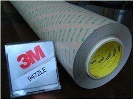 低價供應銷售3m9472LE雙面膠廠家，可模切沖型加工
