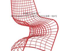 別致的南海佳晟五金電鍍網椅_物美價廉的佛山南海佳晟五金家具金屬潘東椅推薦給你