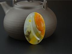劃算的黃龍玉水草花掛件，謙和玉器供應(yīng)——黃龍玉水草花掛件如何