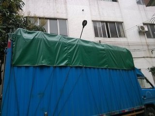  貨場(chǎng)防水布，帆布，工廠貨物用蓋布 pvc涂層布