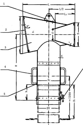 船用CB／T297-2001喷射式抽风头