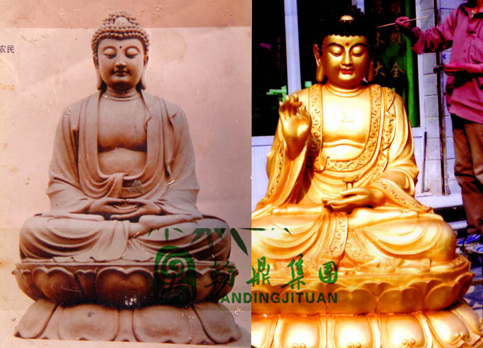 河北銅佛像，金銅佛像加工