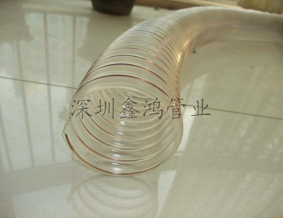 供應(yīng)SINHON耐磨鋼絲軟管 ,鍍銅鋼絲伸縮管,PU聚氨酯波紋管