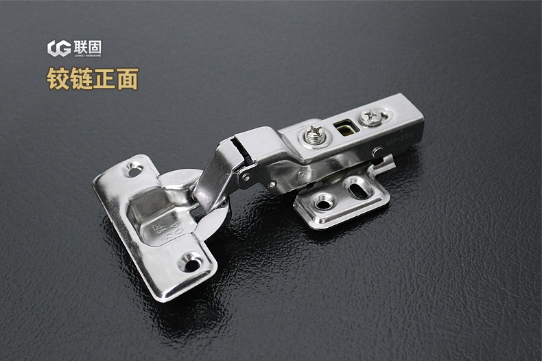 863-10不銹鋼1.0mm液壓緩沖阻尼鉸鏈 gd衣柜櫥柜門可拆卸煙斗合頁