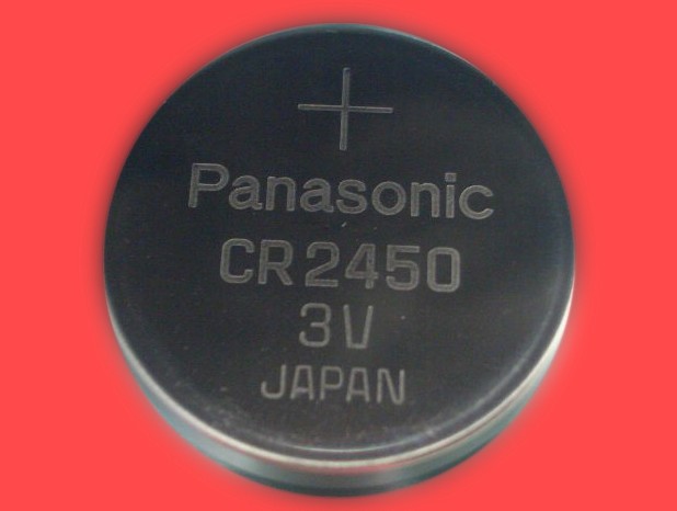 供应日本Panasonic松下CR2450纽扣电池扣式电池