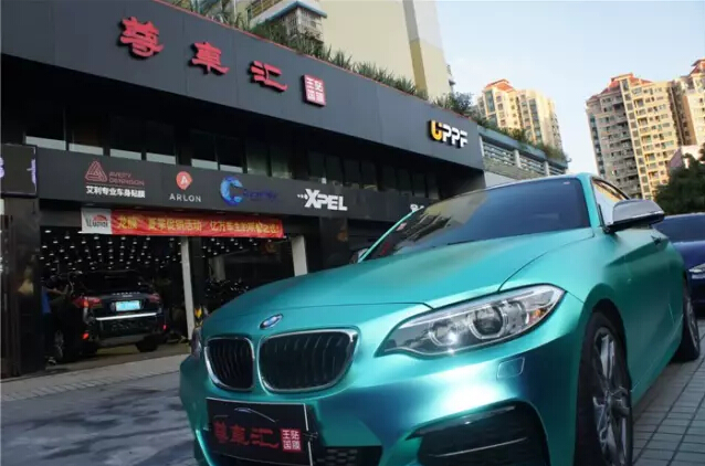 汽車改色貼膜為什么比鍍膜、封釉好？