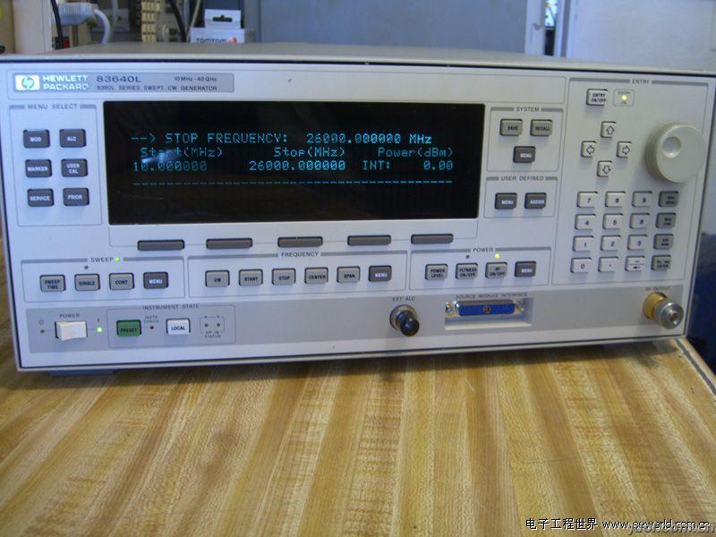維修、深圳、二手安捷倫83640B，40GHZ信號發(fā)生器