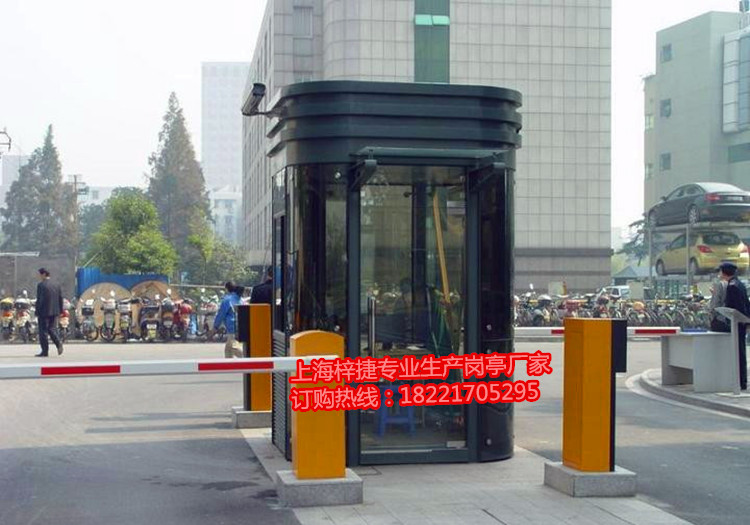 小區(qū)崗?fù)?，小區(qū)收費崗?fù)?，小區(qū)門衛(wèi)崗?fù)?，小區(qū)專用鋼結(jié)構(gòu)崗?fù)ぴ紙D片3