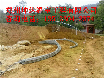 養殖大棚建造廠家土坑棚溫室搭建技術