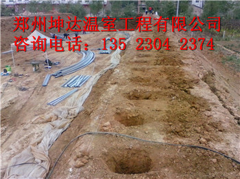 焦作土坑棚溫室建造行情南陽簡易塑料大棚建造基地原始圖片3