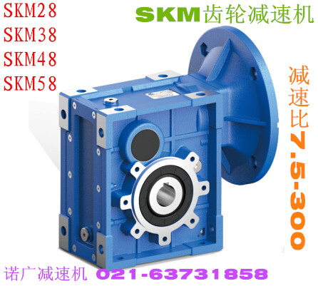 SRC02底腳安裝斜齒輪減速機-設計精巧經久耐用