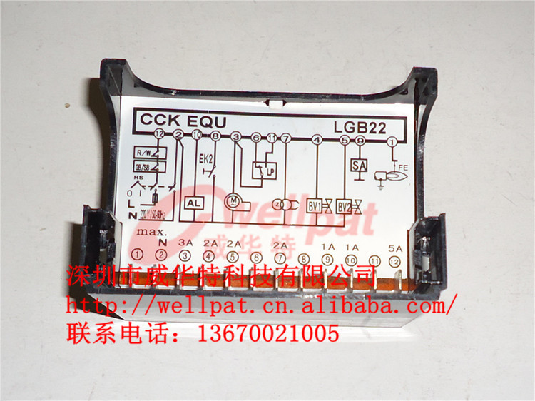 CCK 燃氣控制器LGB22.330B27程序控制器原始圖片2