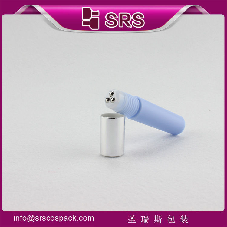 新款暢銷按壓塑料滾珠瓶 眼霜走珠瓶 6ml 化妝品包裝瓶