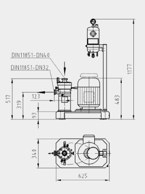 氧化石墨烯混懸液研磨分散機