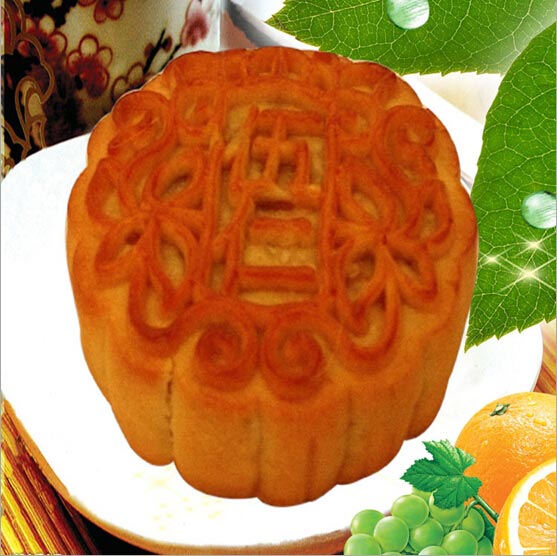 特色廣式散裝月餅 伍仁水果味蛋黃蓮蓉廣式月餅廠家生產一件代發