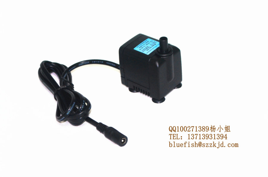 zp0流量250L/H 1.0米 12v水泵潛水泵 抽水泵 超靜魚缸循環泵直流安全原始圖片2