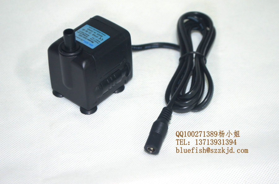 zp0流量250L/H 1.0米 12v水泵潛水泵 抽水泵 超靜魚缸循環泵直流安全原始圖片3