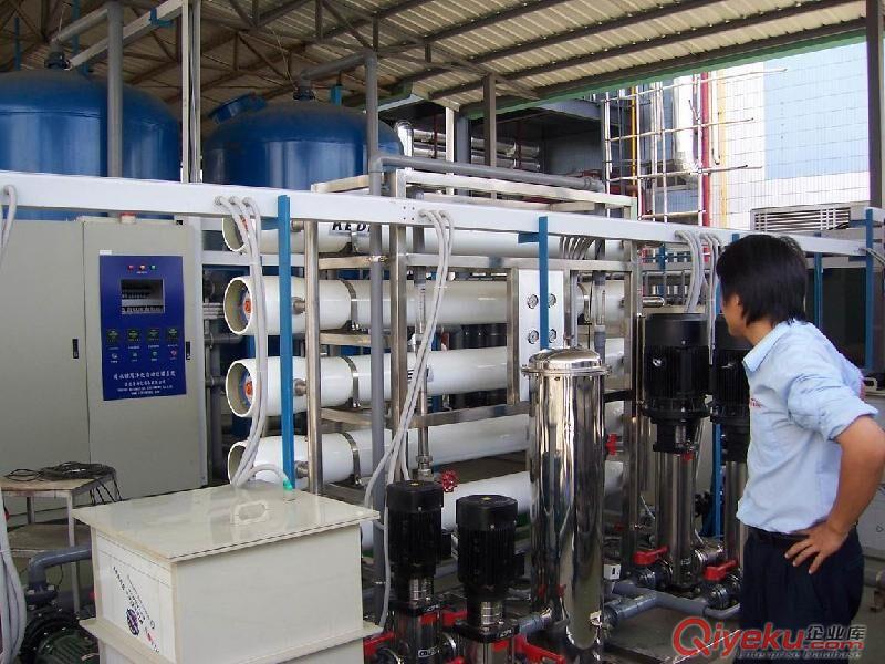 良喬水廠水處理/5噸/時反滲透純凈水設備/安裝工程
