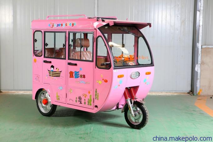 金彭鴻途2電動(dòng)代步車 家用三輪摩托車 載客代步三輪車 金彭電動(dòng)車電池批發(fā)原始圖片2