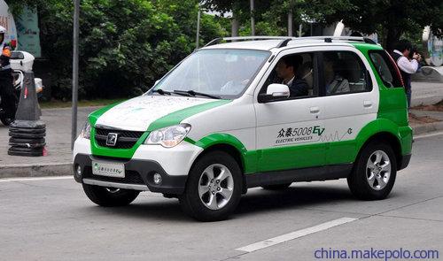 眾泰新能源電動汽車 家用電動汽車圖片 越野電動車 四輪越野車價格 電池批發