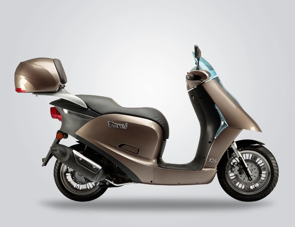 大陽(yáng)DY125T-6踏板摩托車 女式摩托車價(jià)格 電池電瓶車，學(xué)生代步電動(dòng)車電池批發(fā)原始圖片3