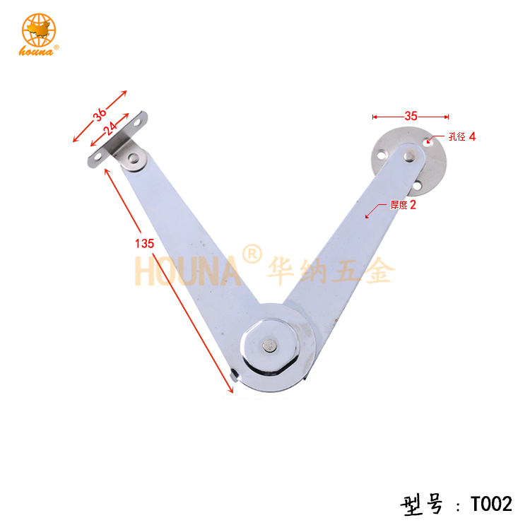 供应 支撑杆 箱撑 曲力臂 支撑拉力杆 古铜支撑合页 烟柜支撑合页