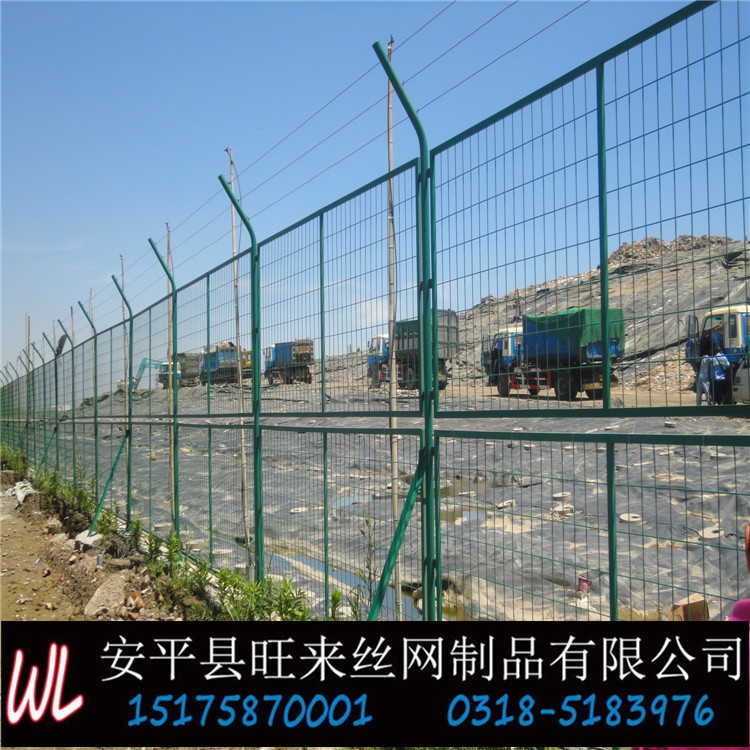 長沙圈魚塘圍欄網 圈地鐵絲網 工地圍欄網