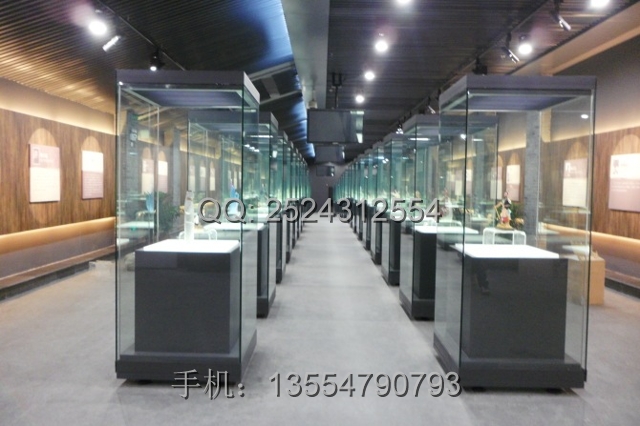 瓷器展示柜制作工厂，瓷器展柜设计工厂，瓷器展厅设计效果图，博物馆展示柜订做