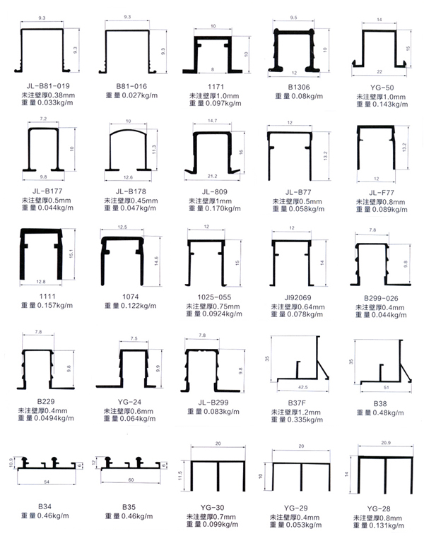 家具（拉手/封邊/淋浴房/櫥柜）系列