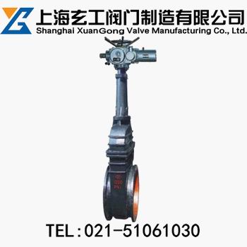 Z942W電動楔式雙閘板閘閥-上海玄工閥門制造廠家
