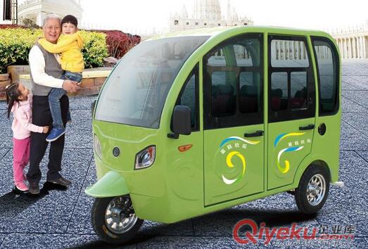  富路祥樂代步三輪車 家用電動汽車圖片，新款三輪摩托車價格，接送孩子代步三輪車電池批發