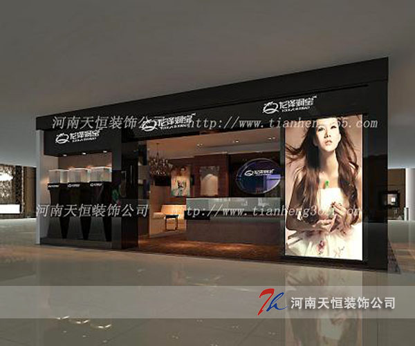 鄭州珠寶專賣店店裝飾設計|商場裝修公司|店面裝飾裝|鄭州珠寶店裝飾公司原始圖片3