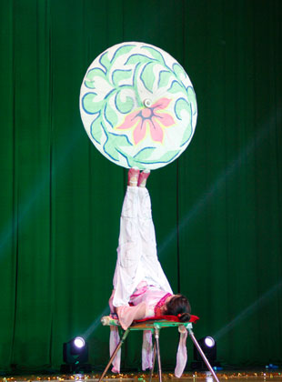 石家莊沙畫表演 水鼓舞 墨舞 啦啦操 原始圖片3