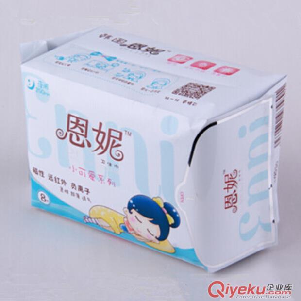 韓國恩妮遠(yuǎn)紅外磁性{dj0}負(fù)離子衛(wèi)生巾夜用8片裝 原始圖片3