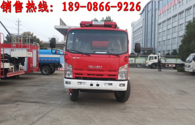 供應(yīng)慶鈴4噸消防車 慶鈴五十鈴消防車廠家報(bào)價(jià)原始圖片3