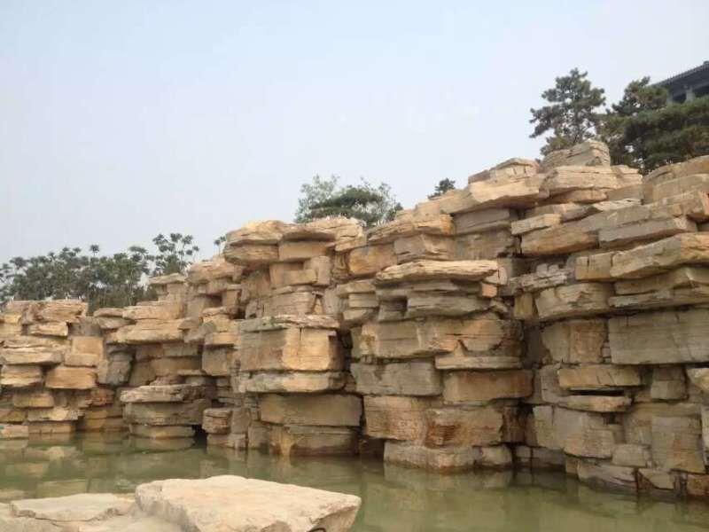 山東龜紋石，千層石，水紋石園林石直銷處