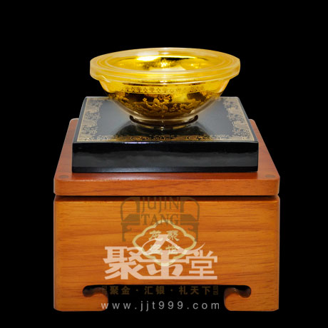 上海聚金堂貴金屬紀念章定制-純金碗原始圖片3