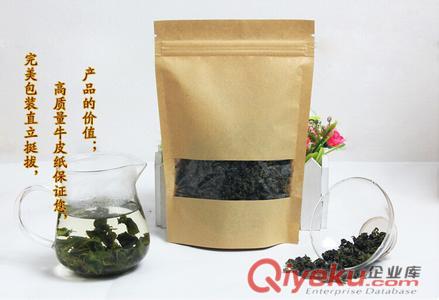 供應160*240MM牛皮紙自封自立開窗牛皮紙袋原始圖片2