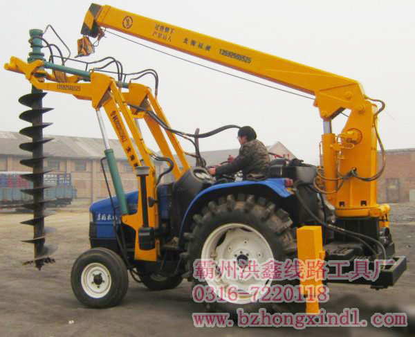 小型公路穿管鉆孔機