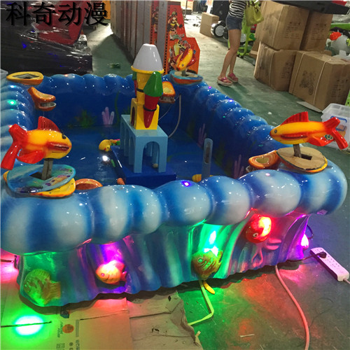 新款玻璃鋼釣魚(yú)池 放生魚(yú)池 兒童淘氣堡撈魚(yú)缸兒童釣魚(yú)池射水游戲